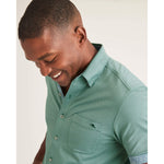 Tommy Bahama Men's San Lucio Lotus Happy Hour Camp Shirt - Dk Spa
