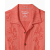 Tommy Bahama Men's Palm Fresco Beach Border Camp Shirt - Spiced Crimson