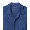 Tommy Bahama Men's Palm Fresco Beach Border Camp Shirt - Carbon Navy