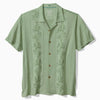 Tommy Bahama Men's Palm Fresco Beach Border Camp Shirt - Elm