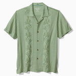 Tommy Bahama Men's Palm Fresco Beach Border Camp Shirt - Elm