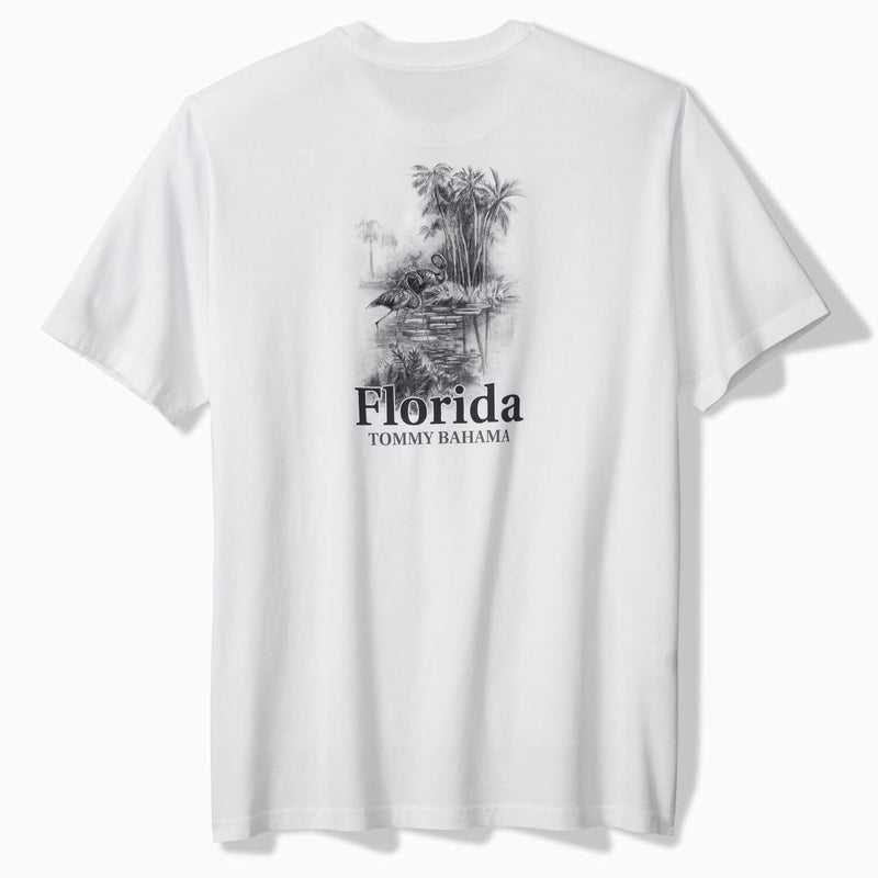 Tommy Bahama Men's Everglade Sketch T-Shirt - White