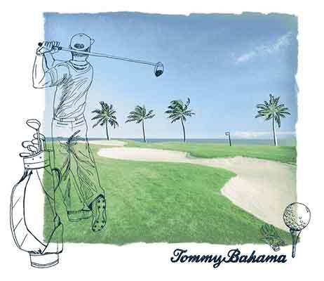 Tommy Bahama Men's Drawn To The Course T-Shirt - White