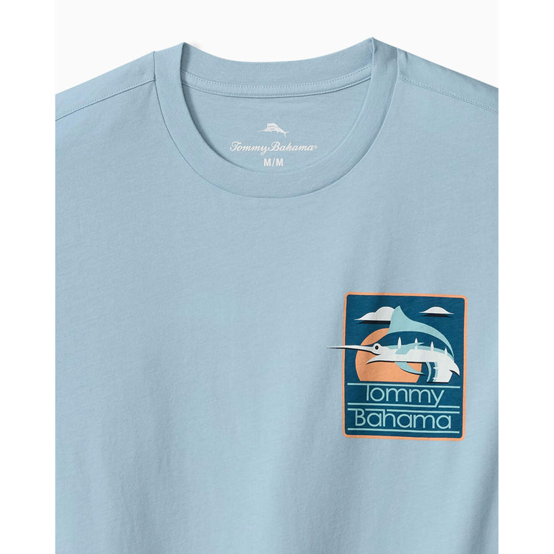 Tommy Bahama Men's Marlin View T-Shirt - Silvery Blue