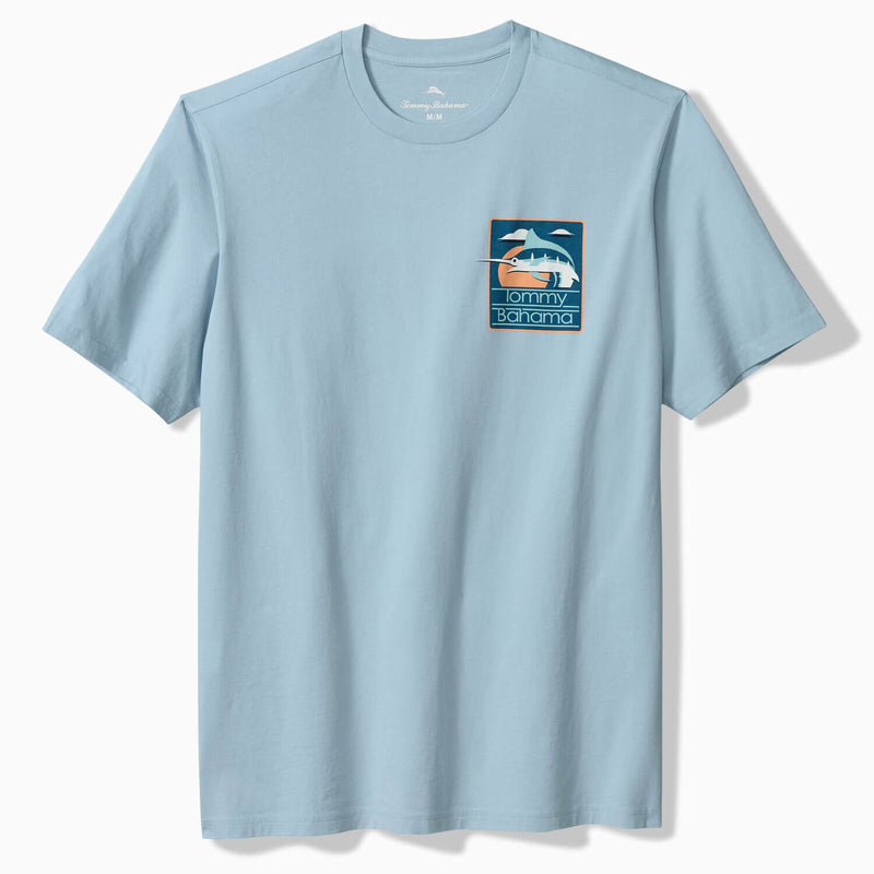 Tommy Bahama Men's Marlin View T-Shirt - Silvery Blue
