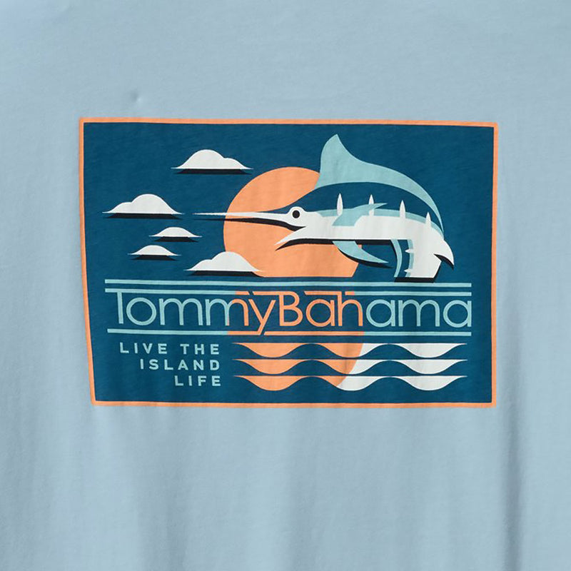 Tommy Bahama Men's Marlin View T-Shirt - Silvery Blue