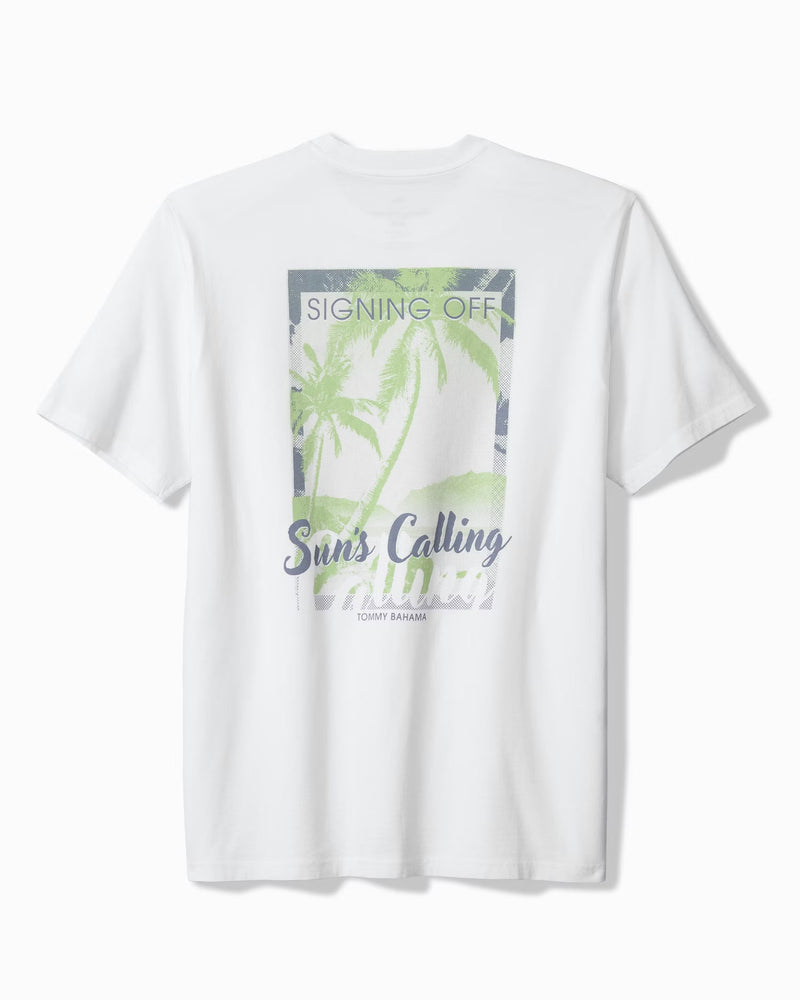Tommy Bahama Men's Sun's Calling T-Shirt - White