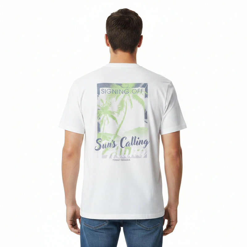 Tommy Bahama Men's Sun's Calling T-Shirt - White