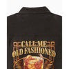 TBLV Tommy Bahama Mens Original Sample Call Me Old Fashioned Camp Shirt - Black