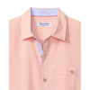 Tommy Bahama Men's IslandZone Coastal Ease Costa Check Camp Shirt - Pure Salmon
