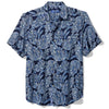 Tommy Bahama Men's Tortola Midnight Blues Camp Shirt - Mood Sea