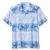 Tommy Bahama Men's Bahama Coast Sardina Seas Camp Shirt - Victoria Blue