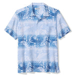 Tommy Bahama Men's Bahama Coast Sardina Seas Camp Shirt - Victoria Blue