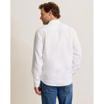 Tommy Bahama Men's Paradise Breezer Long Sleeve Linen Sport Shirt - White*