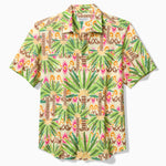 Tommy Bahama Men's IslandZone Bahama Coast Palm Pointe Camp Shirt - Vanilla Cream