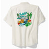 Tommy Bahama Men's Pickleball Happy Hour Embroidered Silk Camp Shirt - Continental