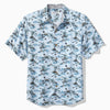 Tommy Bahama Men's Coastal Ease Beachfront Paradise Camp Shirt - Dusty Larkspur
