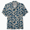 Tommy Bahama Men's Midnight Palms Silk Camp Shirt - Kingfish