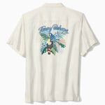 Tommy Bahama Men's Toucantina Embroidered Silk Camp Shirt - Continental
