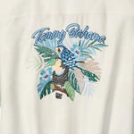 Tommy Bahama Men's Toucantina Embroidered Silk Camp Shirt - Continental