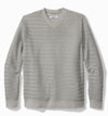Tommy Bahama IslandZone IslandZone Coolside Course V-Neck Sweater - Grey Heather - FINAL SALE