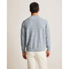 Tommy Bahama Men's Salerno Point Crew Sweater - Denimblau Heather - FINAL SALE