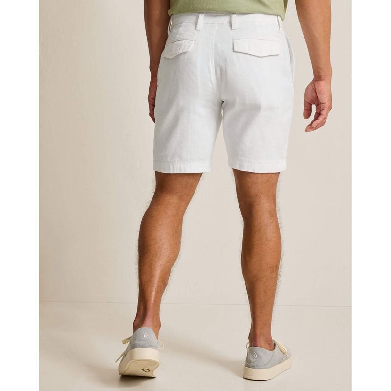 Tommy Bahama Men's 9-Inch Beach Coast Linen Shorts - White