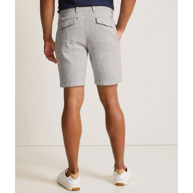 Tommy Bahama Men's 9-Inch Beach Coast Linen Shorts - Bala Shark