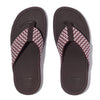 FitFlop Surfa Multi-Tone Webbing Toe-Post Sandals - Plumberry