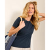 Tommy Bahama Women's Salty Breeze Jersey T-Shirt - Dark Sapphire