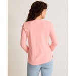 Tommy Bahama Women's Ashby Isles Rib 3/4 Sleeve Scoop T-Shirt - Quartz Pink