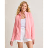 Tommy Bahama Women's New Aruba Full Zip Sweatshirt - Quartz Pink