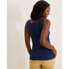 Tommy Bahama Women's Sunset Bay Rib Tank Top - Island Navy