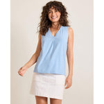 Tommy Bahama Women's Kauai V-Neck Tank Top - Light Sky Heather