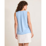 Tommy Bahama Women's Kauai V-Neck Tank Top - Light Sky Heather
