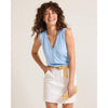 Tommy Bahama Women's Kauai V-Neck Tank Top - Light Sky Heather