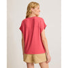 Tommy Bahama Women's Kauai V-Neck Top - Wild Geranium