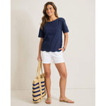 Tommy Bahama Women's Flora Fresco Lux T-Shirt - Coastline