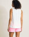 Tommy Bahama Women's Coastalina V-Neck Tie Linen Tank Top - White