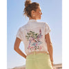 Tommy Bahama Women's Paradiseshore Coastalina Linen Shirt - White