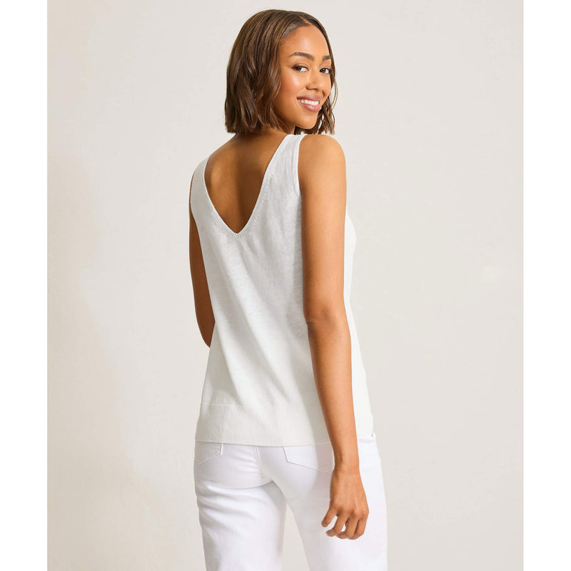Tommy Bahama Women's Addison Tank Top - White