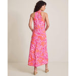 Tommy Bahama Women's Paradiso Petals Sleeveless Maxi Dress - Dark Coral