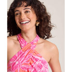Tommy Bahama Women's Paradiso Petals Sleeveless Maxi Dress - Dark Coral