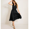 Tommy Bahama Women's Coastal Tide Sleeveless Sun Dress - Black