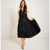 Tommy Bahama Women's Coastal Tide Sleeveless Sun Dress - Black