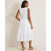 Tommy Bahama Women's Coastal Tide Sleeveless Sun Dress - White