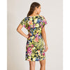 Tommy Bahama Women's Darcy Verde Blooms Short Sleeve Dress - Black