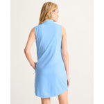 Tommy Bahama IslandZone Women's Aubrey Zip Mock Dress - Big Sky Blue