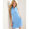Tommy Bahama IslandZone Women's Aubrey Zip Mock Dress - Big Sky Blue
