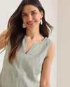 Tommy Bahama Women's Palm-A-Dora Shimmer Bay Dress - Aloe